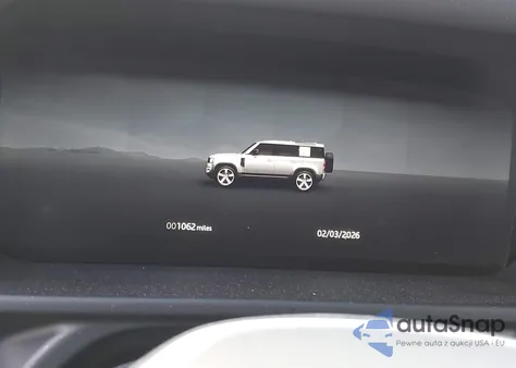 2025 Land Rover Defender 110 P300 from USA, damaged, VIN SALEJ7EX8S2476238